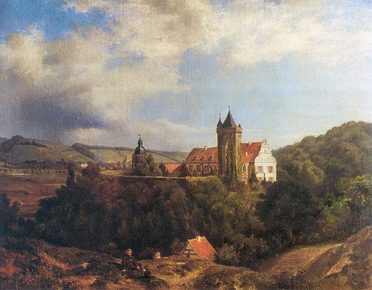 unknow artist Landsberg Castle Germany oil painting art